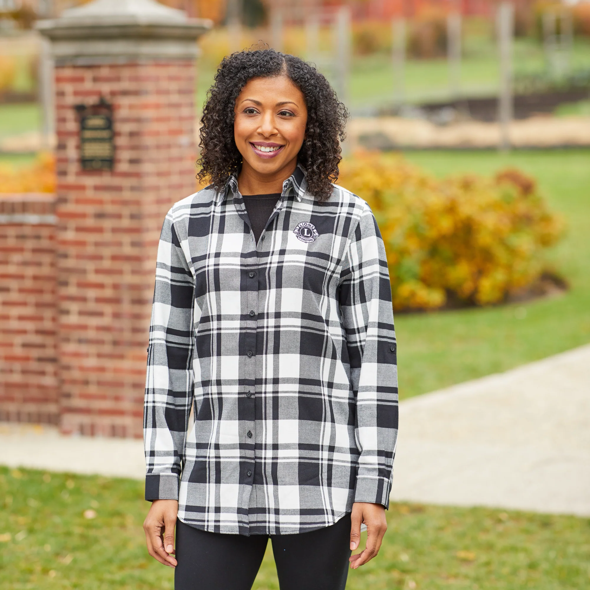 LADIES PLAID FLANNEL TUNIC - Image 3